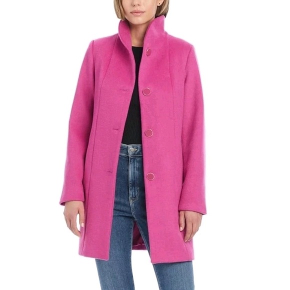 Kate Spade stand collar wool coat - Picture 4 of 8